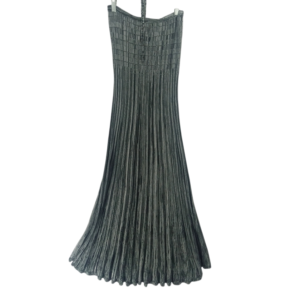 Free People Silvia Sweater Convertible Maxi Skirt Pleated Midi Dress Gray XS/TP - Picture 11 of 16